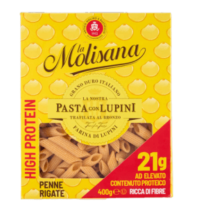 La Molisana Penne Rigate Con Lupini 12X400G